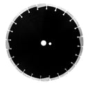 Tomahawk 12” Premium Asphalt Diamond Blade 10mm Segments for Walk-Behind & Handheld Saws Cuts Asphalt, Concrete & More