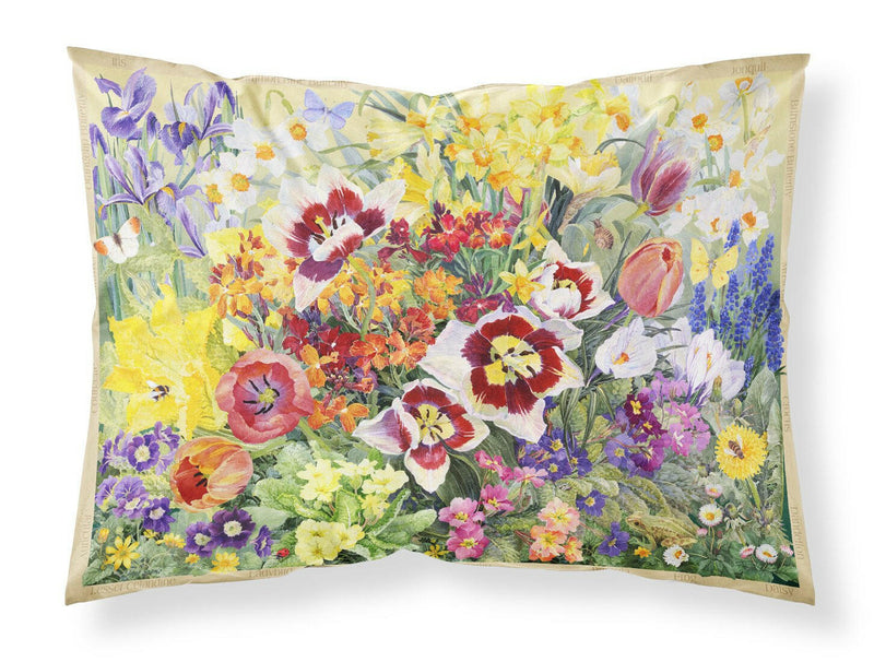 Spring Floral by Anne Searle Fabric Standard Pillowcase SASE0954PILLOWCASE