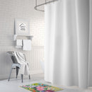Winter Floral by Anne Searle Memory Foam Kitchen Mat Machine Washable Anti-Fatigue Cushion Comfort Bath or Kitchen Rug