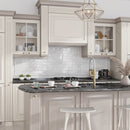 White 2.5x8 Glossy Subway Ceramic Tile (38 pack, 5.38 sq ft/case) - Sample