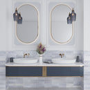 Lavanda Blue 2.58 in. x 8 in. Polished Ceramic Subway Tile (5.38 sq ft/case)