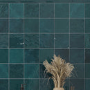 Ocean Green 5x5 Glossy Subway Ceramic Tile (57 pack, 10.76 sq ft/case)