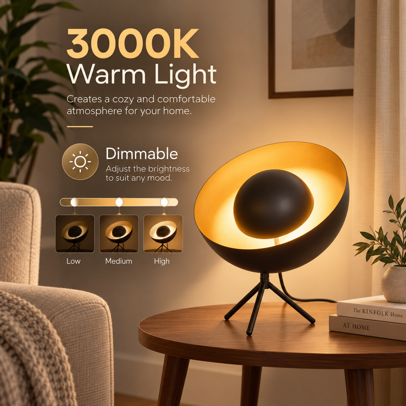 Satellite Tripod Table Lamp, photo 5 of 7