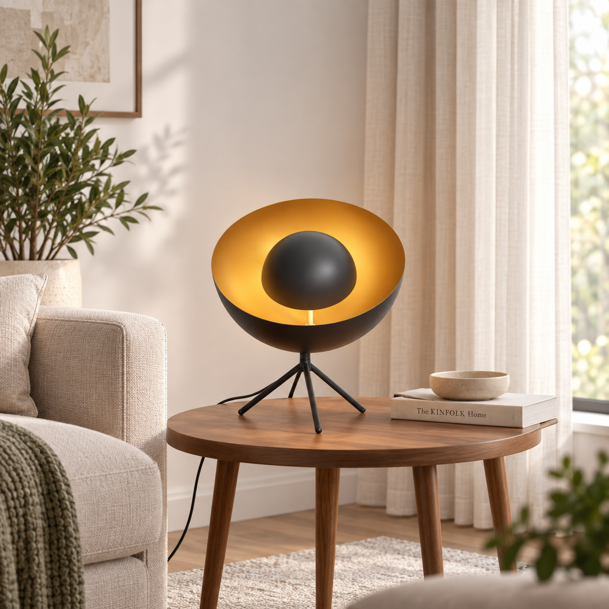 Satellite Tripod Table Lamp, photo 4 of 7