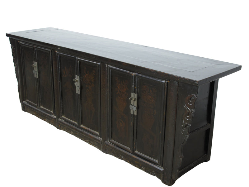 95" Long Large Antique Chinese Shanxi Sideboard