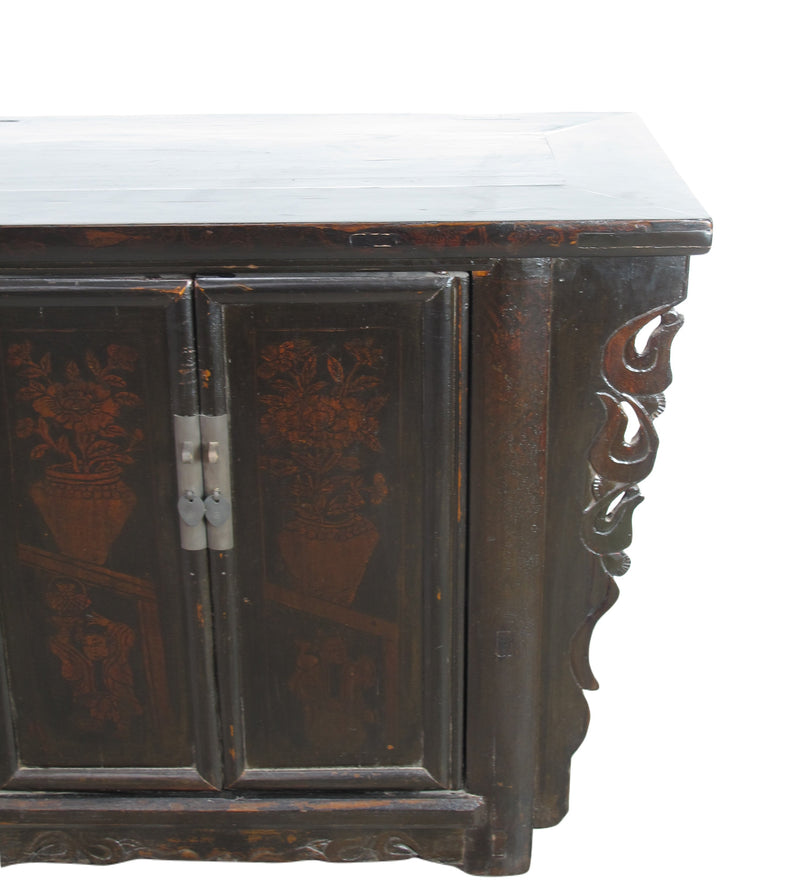 95" Long Large Antique Chinese Shanxi Sideboard