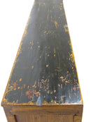 9 Feet Long Hand Painted Antique Asian Sideboard