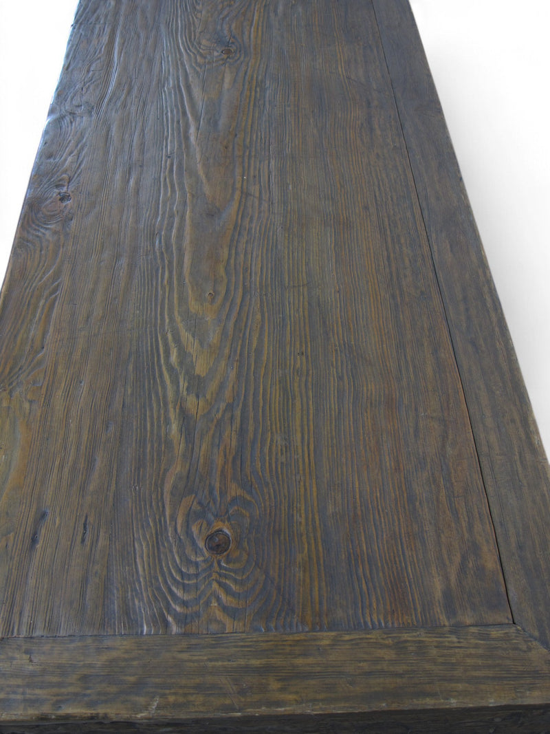 Hand Painted 98" Inch Long Asian Buffet Sideboard
