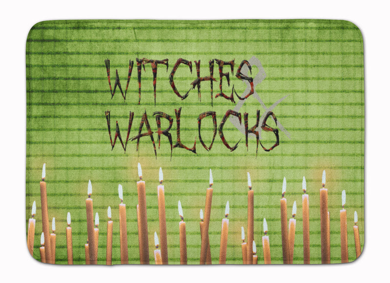 Witches and Warlocks Halloween Machine Washable Memory Foam Mat SB3011RUG