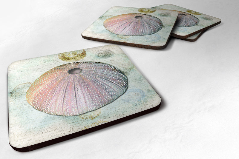 Anemone  Coasters - Set of 4 Lightweight Foam, Absorbent Drink Coasters