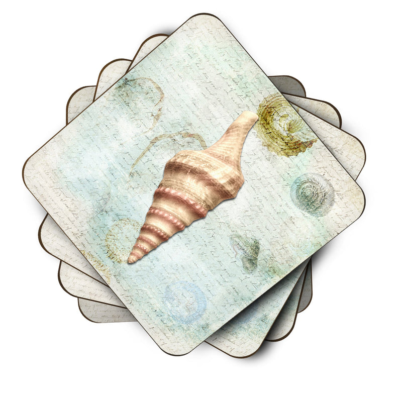 Set of 4 Shells  Foam Coasters