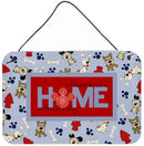 A House is not a home without a dog Wall or Door Hanging Prints SB3052DS812