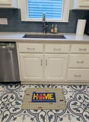Home is protected by spoiled rotten dogs Memory Foam Kitchen Mat Machine Washable Anti-Fatigue Cushion Comfort Bath or Kitchen Rug