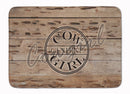 Genuine Cow Girl Branded Memory Foam Kitchen Mat Machine Washable Anti-Fatigue Cushion Comfort Bath or Kitchen Rug