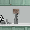 Genuine Cow Boy Branded Leash or Key Holder Wall Hooks, Coat Rack Wall Mount, for Hanging Keys, Towels, Aprons, Leashes