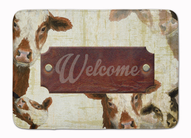 Welcome cow Machine Washable Memory Foam Mat SB3065RUG