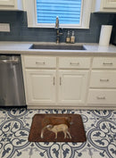 Cow Momma and Baby Memory Foam Kitchen Mat Machine Washable Anti-Fatigue Cushion Comfort Bath or Kitchen Rug