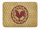 Rooster Chicken Coop Memory Foam Kitchen Mat Machine Washable Anti-Fatigue Cushion Comfort Bath or Kitchen Rug