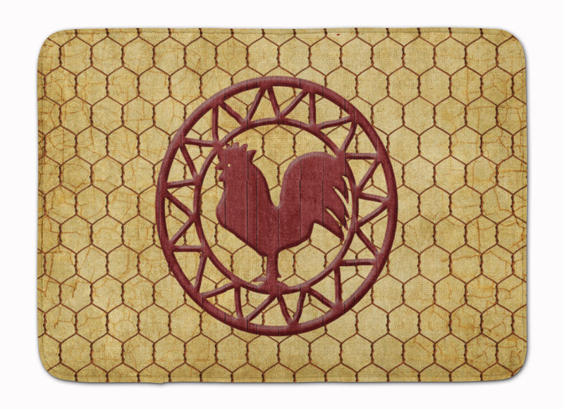 Rooster Chicken Coop Machine Washable Memory Foam Mat SB3085RUG