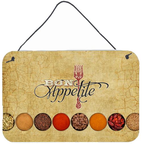 Bon Appetite and Spices Aluminium Metal Wall or Door Hanging Prints