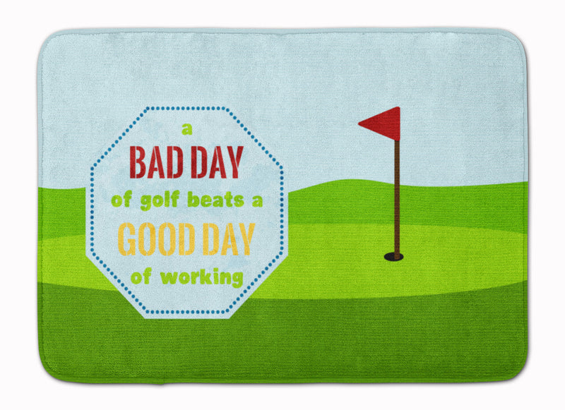 A Bad Day at Golf Machine Washable Memory Foam Mat SB3091RUG