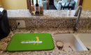 I'd rather be Golfing Woman on Green Dish Drying Mat Absorbent Dish Drying Mat Pad for Kitchen Counter Dish Drainer Mat for Countertop, 14 x 21", Multicolor