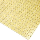 Cream Beige 12x12 Uniform Square Glossy Glass Mosaic Tile (20 pack, 20 sq ft/case) - Sample