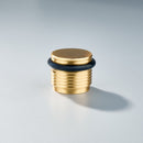 Bastion - Knurled Ring Solid Brass Door Stops