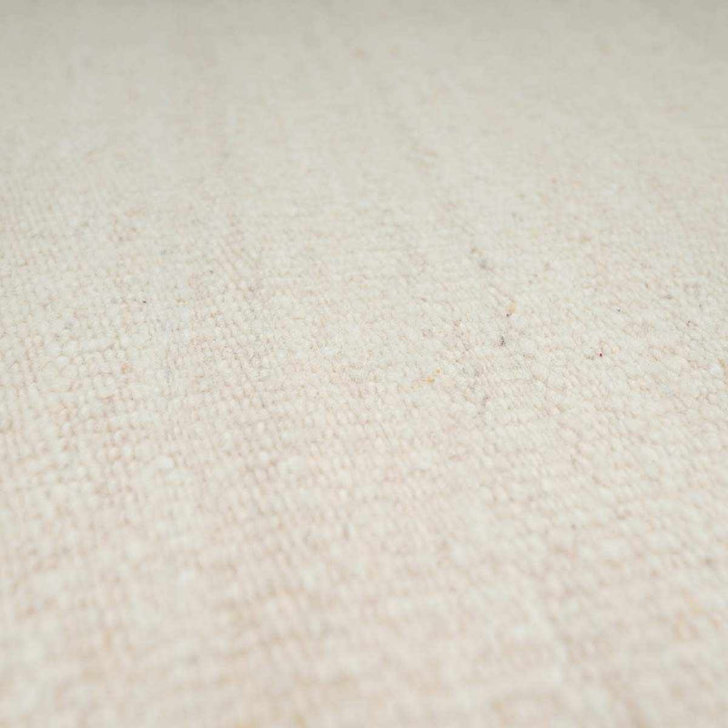 Ayumu Off White Hand Woven Wool Area Rug