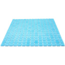 Aqua Blue 12x12 Glossy Uniform Square Glass Mosaic Tile (20 pack, 20 sq ft/case)