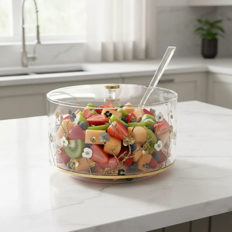 Ornate Garden Salad Bowl, photo 2 of 6