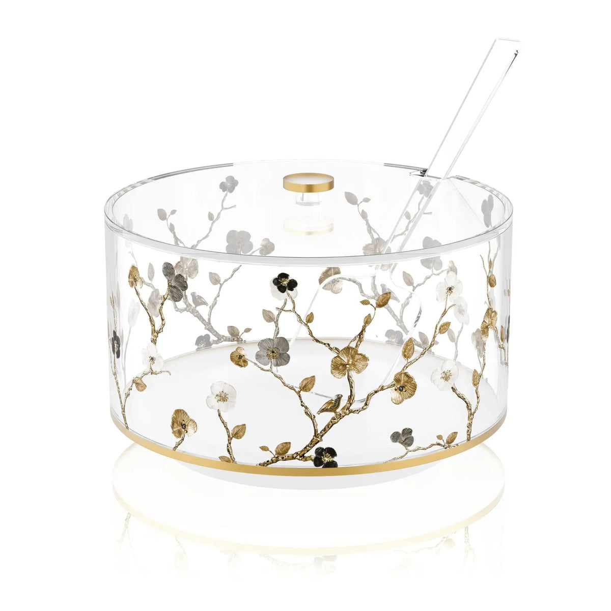 Ornate Garden Salad Bowl