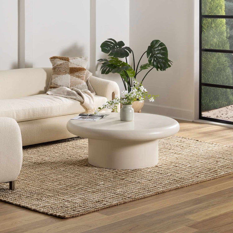 Ambel Camel Jute Rug