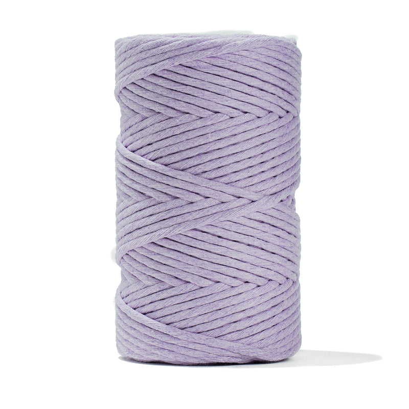 SOFT COTTON CORD ZERO WASTE 4mm - 1 SINGLE STRAND - LILY
