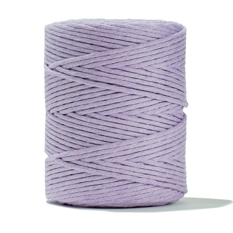 SOFT COTTON CORD ZERO WASTE 4mm - 1 SINGLE STRAND - LILY