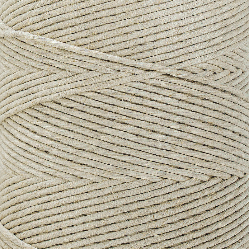 Soft Linen Cord Zero Waste 4mm Single Strand
