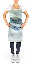 Blue Crab Watercolor Apron – Artist-Designed Kitchen, BBQ & Craft Apron SC2003APRON