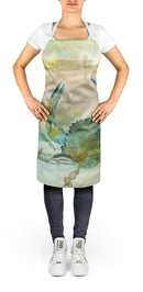 Blue Crab Sunset Apron – Artist-Designed Kitchen, BBQ & Craft Apron SC2013APRON