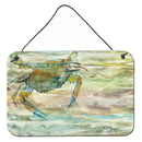 Blue Crab Sunset Wall or Door Hanging Prints SC2013DS812