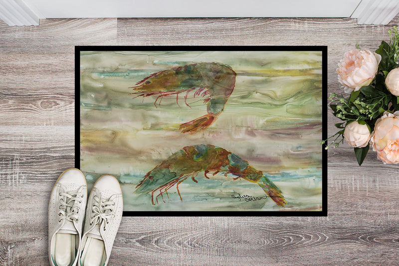 Shrimp Sunset Indoor or Outdoor Mat 18x27 SC2014MAT