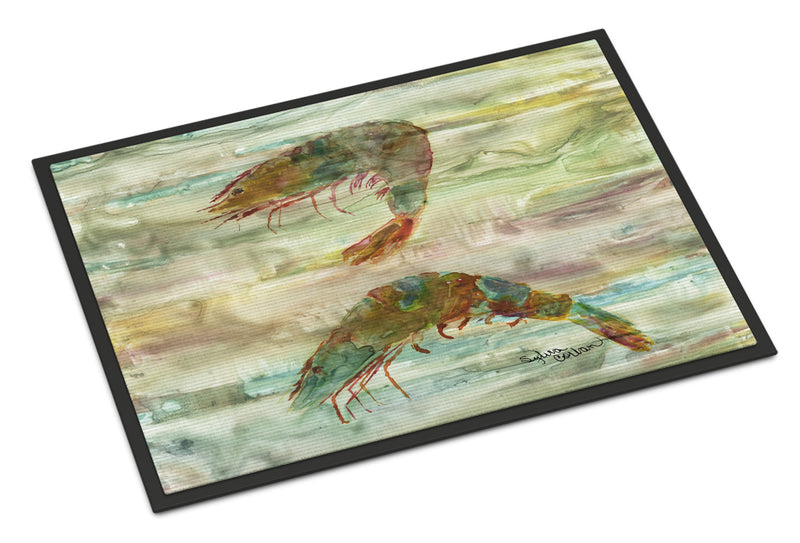 Shrimp Sunset Indoor or Outdoor Mat 18x27 SC2014MAT