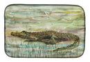 Alligator Sunset Dish Drying Mat – Absorbent, Artistic Kitchen Essentials SC2016DDM