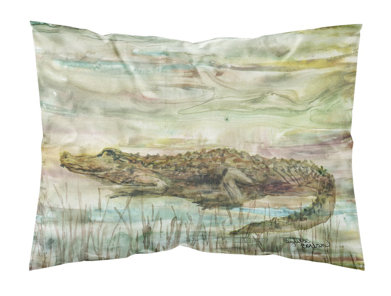 Alligator Sunset  Standard Pillowcase – Artistic Decorative Front, White Back SC2016PILLOWCASE