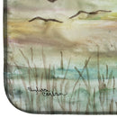 Blue Heron Sunset Dish Drying Mat – Absorbent, Artistic Kitchen Essentials SC2019DDM