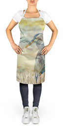 Blue Heron Yellow Sky Apron – Artist-Designed Kitchen, BBQ & Craft Apron SC2020APRON