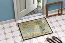 Blue Heron Yellow Sky Doormat - 24x36 Decorative Floor Mat – Indoor/Outdoor Rug with Artistic Flair SC2020JMAT