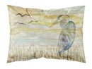 Blue Heron Yellow Sky  Standard Pillowcase – Artistic Decorative Front, White Back SC2020PILLOWCASE