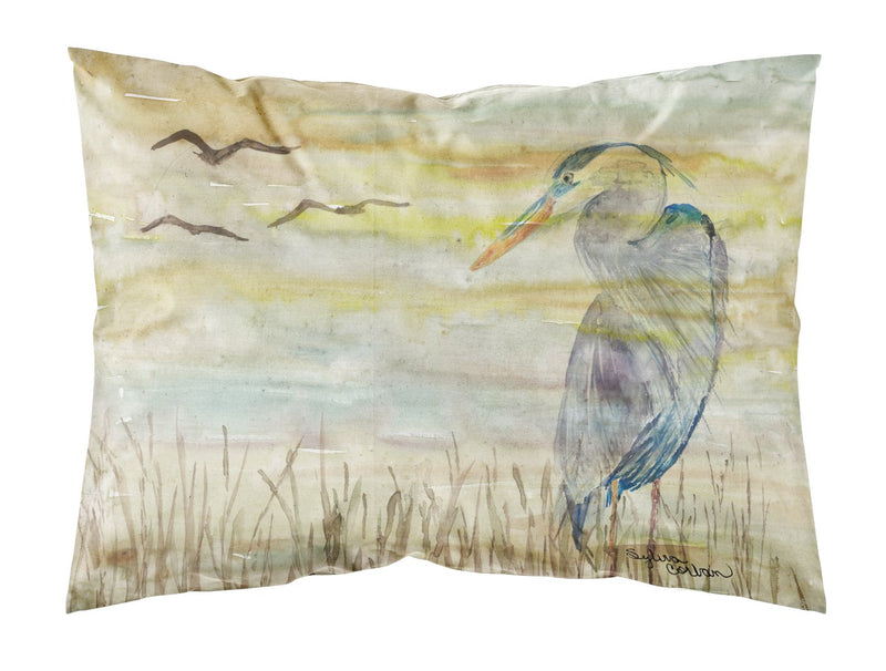Blue Heron Yellow Sky  Standard Pillowcase – Artistic Decorative Front, White Back SC2020PILLOWCASE