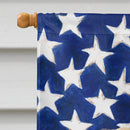 USA American Flag with Pug House Flag 28x40 Porch Sleeve Pole Decorative Outside Yard Banner Artwork Wall Hanging, Polyester