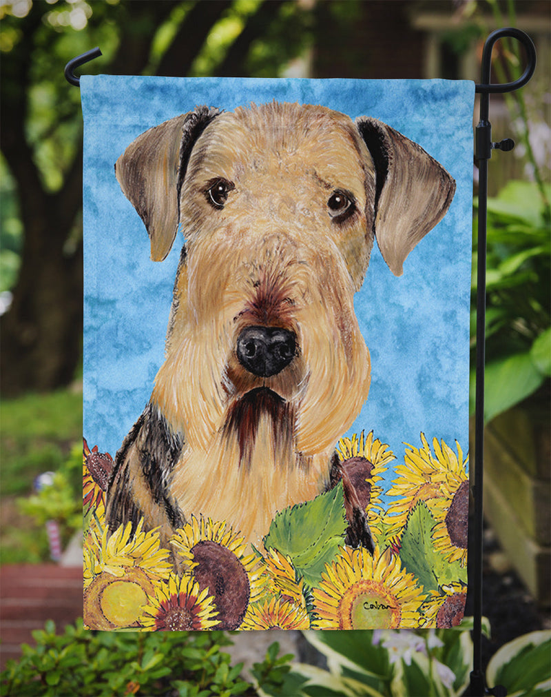 Airedale Flag Garden Size